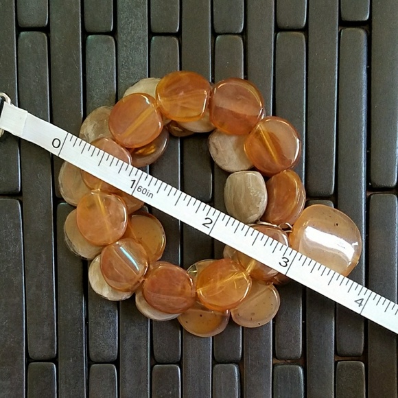 ☘️Flat Bead Stretch Bracelet - Picture 2 of 2